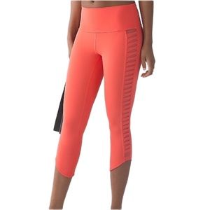 LULULEMON | Sunshine Salutation Crop | Sz 10